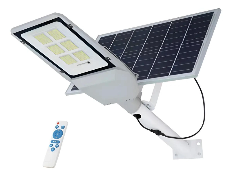 FOCO SOLAR EXTERIOR 1200W CON SOPORTE Y CONTROL - 1