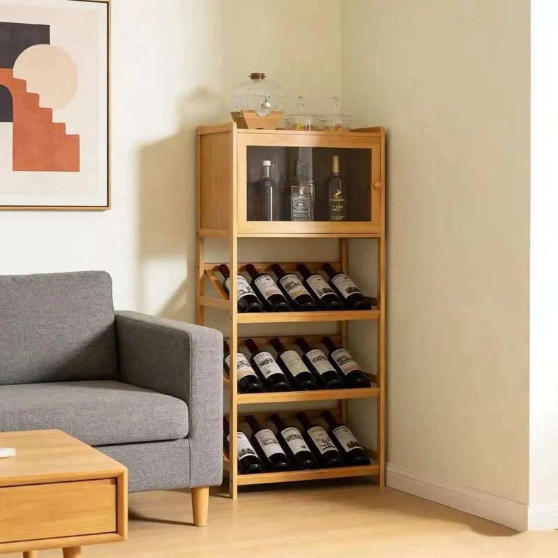 ESTANTE PARA BOTELLAS DE VINO PARA USO DOME STICO - 3