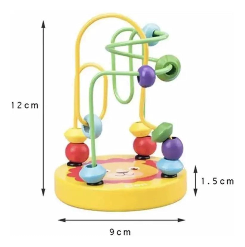 SET DE 5 JUGUETES DIDACTICOS DE MADERA PARA NIÑOS - 3