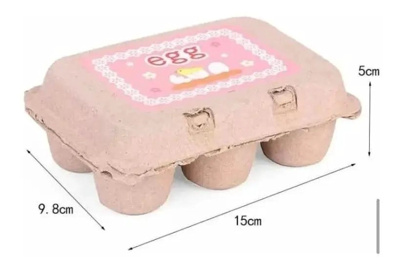 SET DE 6 HUEVOS DE MADERA DIDACTICOS PARA NIÑOS - 5