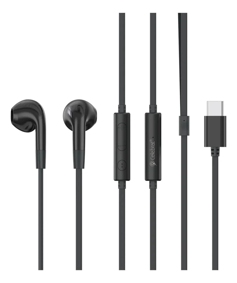 AUDIFONOS TIPO C CON MICROFONO Y SONIDO HIFI - 1