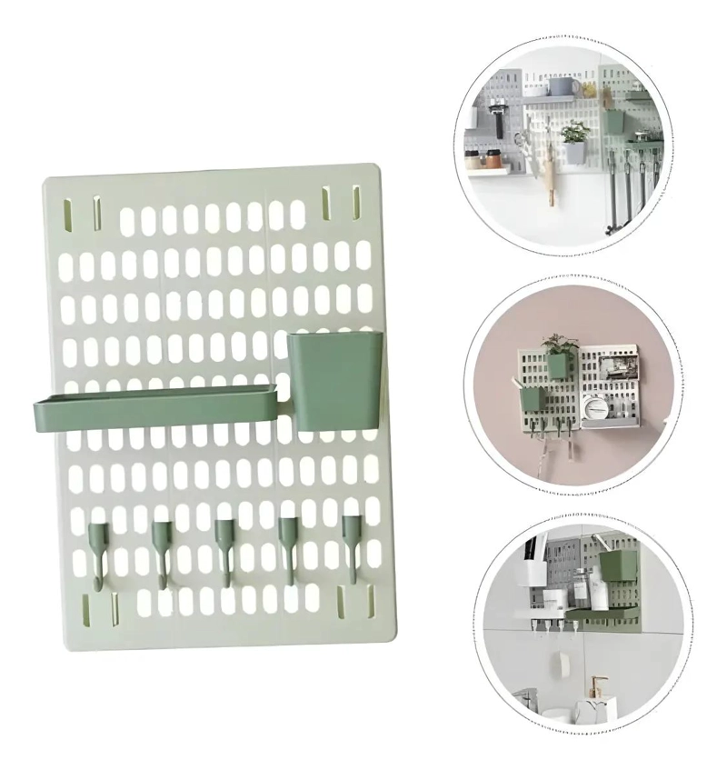 ORGANIZADOR DE PARED MULTIPLE PARA HOGAR - 1