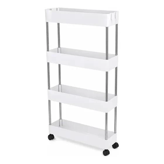 CARRITO ORGANIZADOR 4 NIVELES CON RUEDAS PARA COCINA Y BA - 1