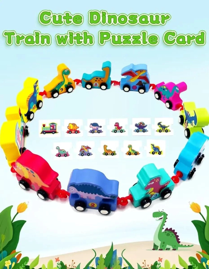 TREN DIDACTICO MULTICOLOR CON NUMEROS - 2