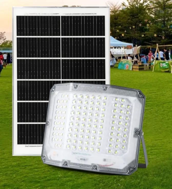 FOCO SOLAR 500W CON REFLECTOR Y PANEL PARA INTERIOR Y EX­ - 4
