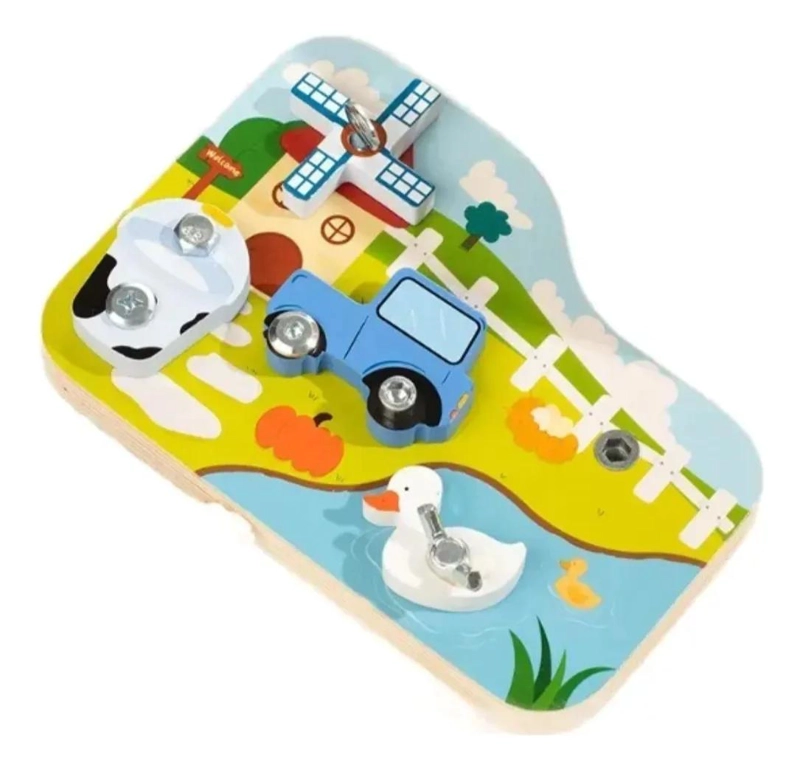 JUEGO DE HERRAMIENTAS MONTESSORI PARA NIÑOS - 1