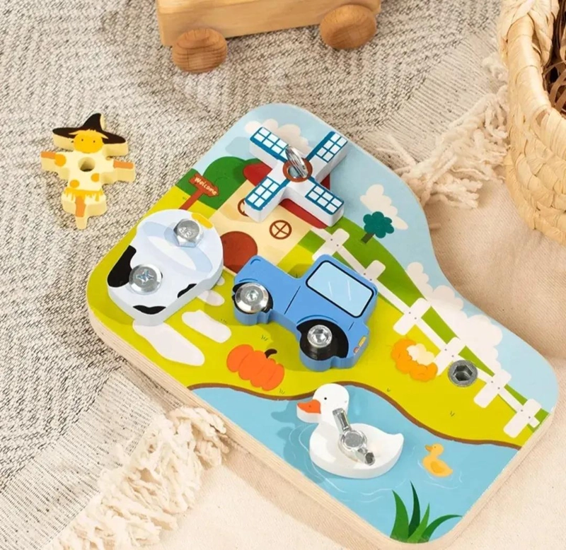 JUEGO DE HERRAMIENTAS MONTESSORI PARA NIÑOS - 2