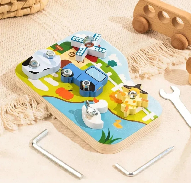 JUEGO DE HERRAMIENTAS MONTESSORI PARA NIÑOS - 3