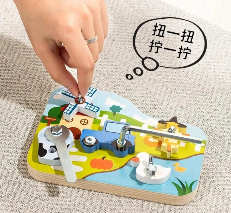JUEGO DE HERRAMIENTAS MONTESSORI PARA NIÑOS - 4