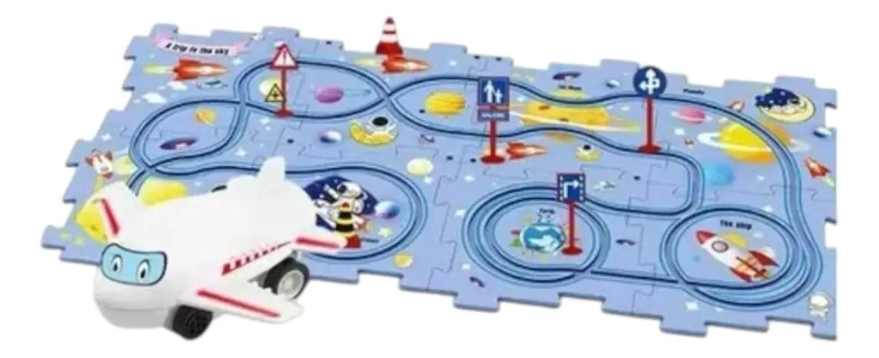 PUZZLE EDUCATIVO MONTESSORI CON PISTAS - 1