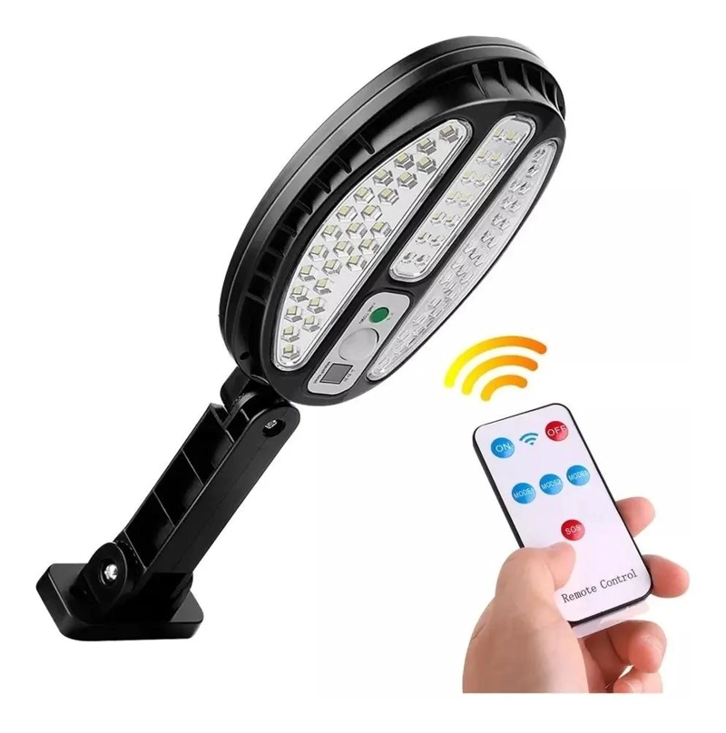 LAMPARA OVALADA CON SENSOR DE MOVIMIENTO Y CARGA SOLAR - 5
