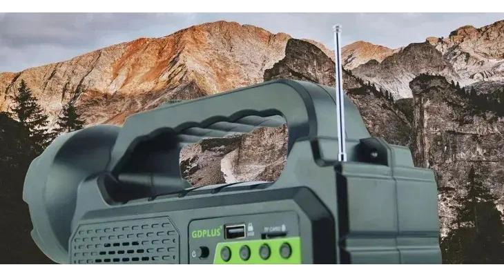 KIT SOLAR CAMPING CON LUCES LED, RADIO FM Y BLUETOOTH - 3