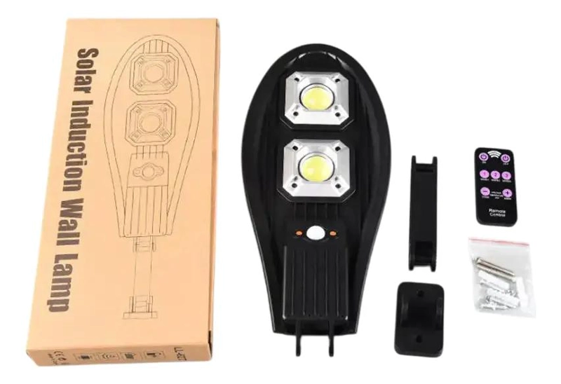 LUMINARIA SOLAR PARA EXTERIOR CON SENSOR 500W - 4