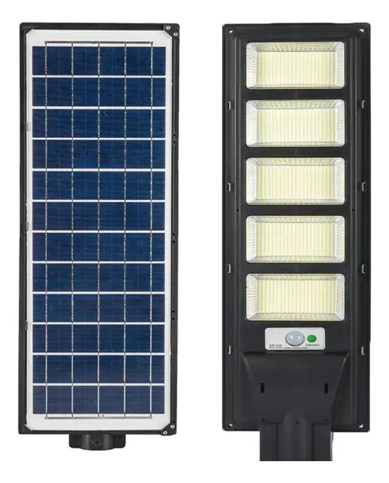 FOCO SOLAR PUBLICO 1500W CON POSTE Y CONTROL REMOTO - 1