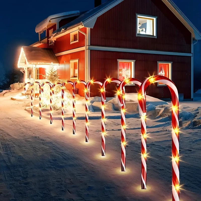 LUCES SOLARES LED PARA DECORACION EXTERIOR EN BASTONES - 3