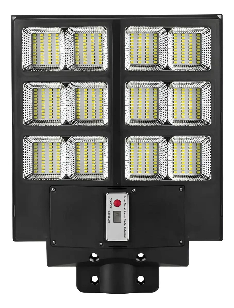 FOCO LED SOLAR 600W CON SENSOR DE MOVIMIENTO PARA EXTERIO - 5