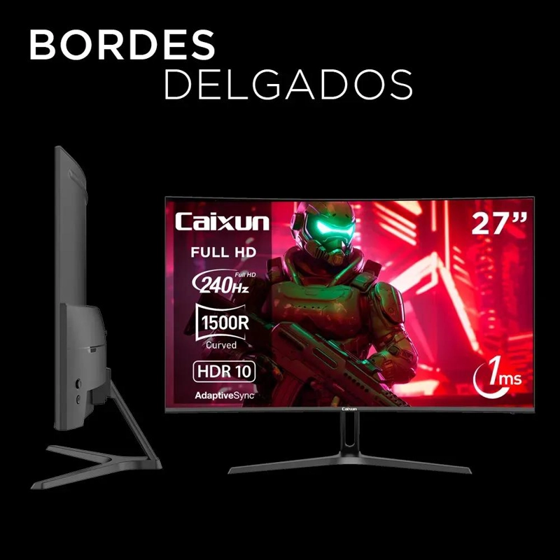 MONITOR CURVO 27' FHD 240HZ VA PARA JUEGOS - 5