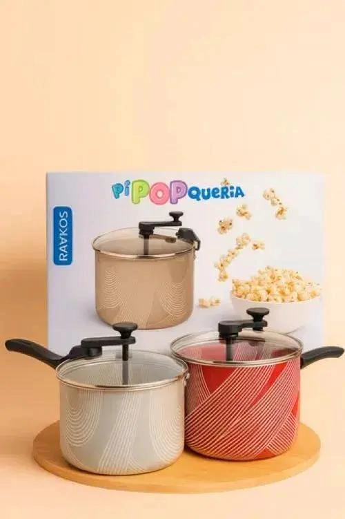 OLLA PARA PALOMITAS DE MAIZ GRIS - 4