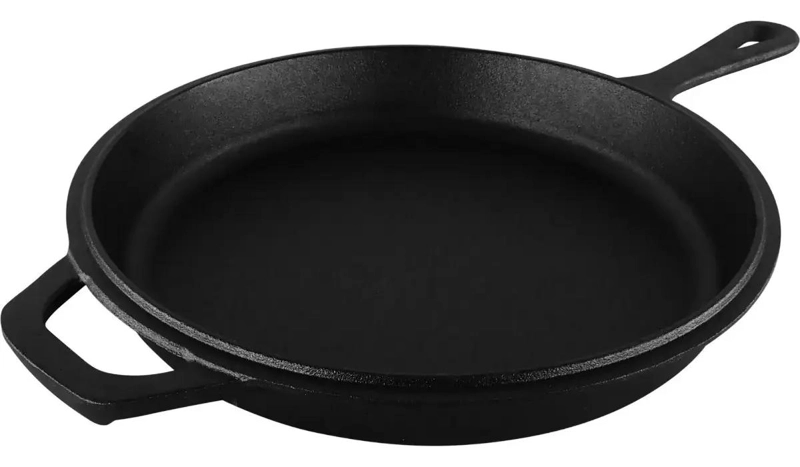 SET DE 2 SARTENES DE HIERRO FUNDIDO 26 CM NEGRAS - 3