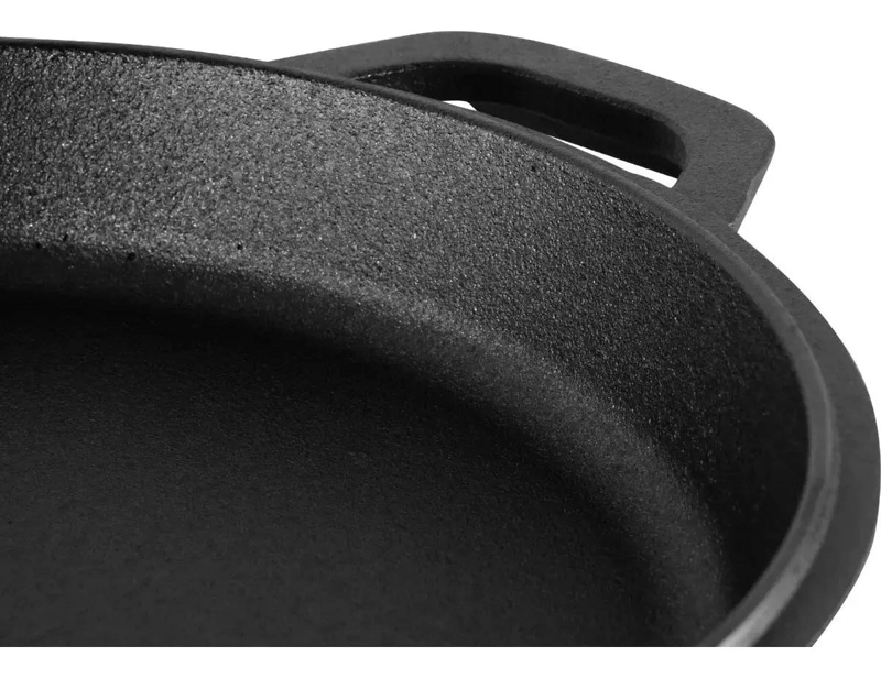 SET DE 2 SARTENES DE HIERRO FUNDIDO 26 CM NEGRAS - 4