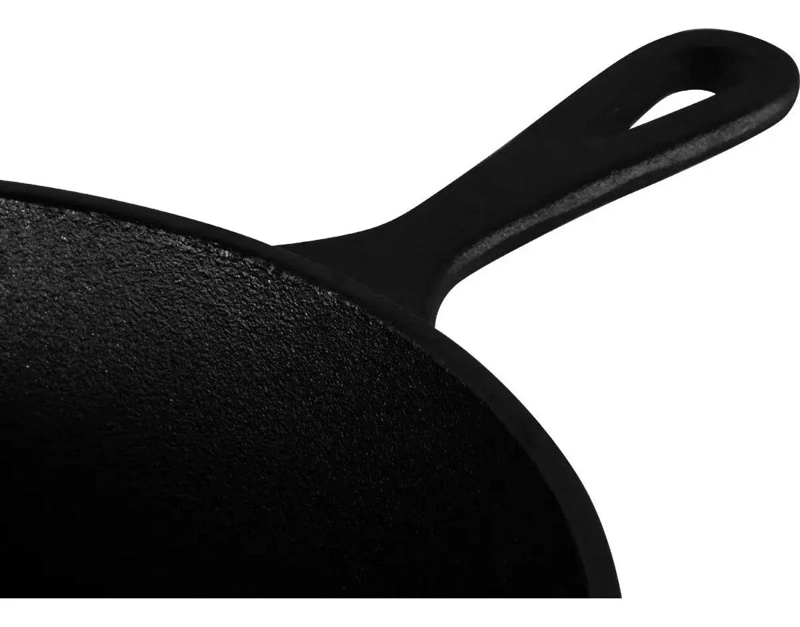 SET DE 2 SARTENES DE HIERRO FUNDIDO 26 CM NEGRAS - 5
