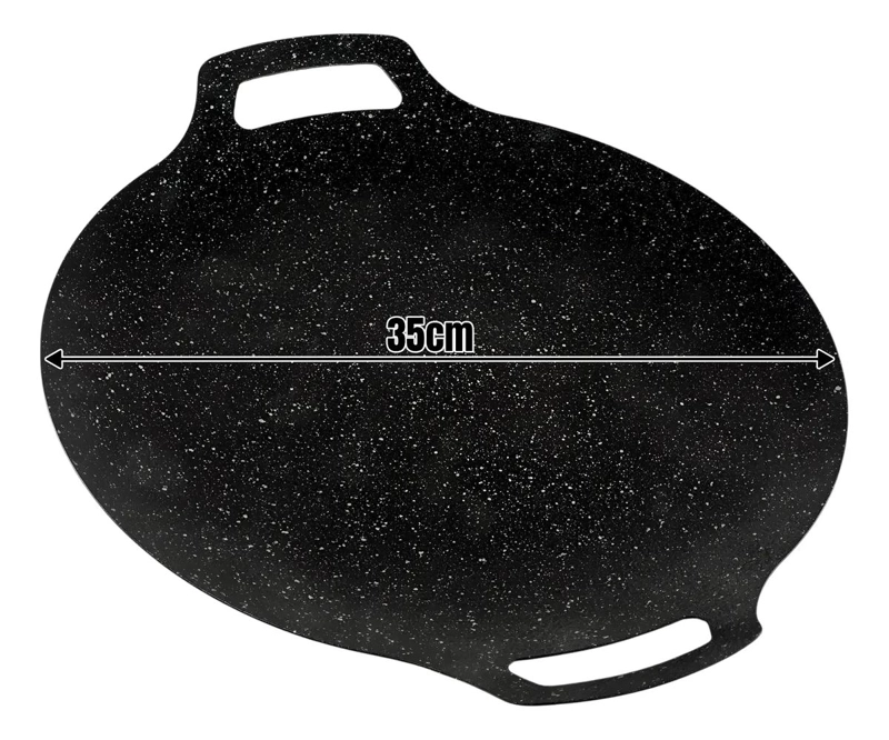 BUDARE ANTIADHERENTE 35 CM ACERO INOXIDABLE - 5