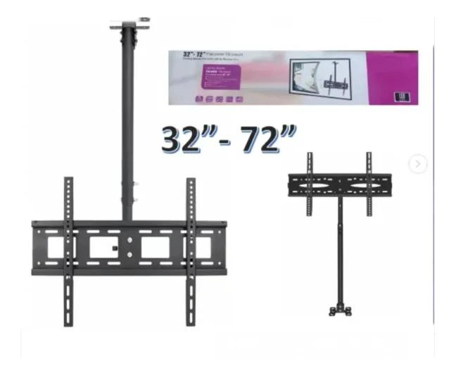 SOPORTE DE TECHO PARA TV DE 32 A 72 PULGADAS - 1