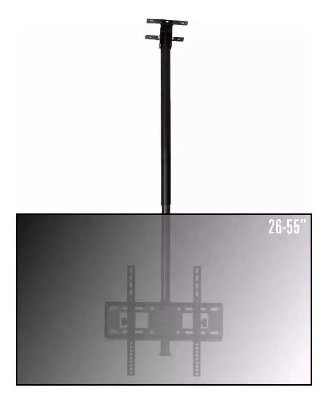 SOPORTE DE TECHO AJUSTABLE PARA TV 26 A 55 PULGADAS - 2