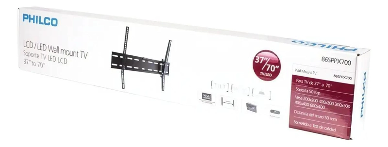 SOPORTE DE PARED PARA TV 37-80' CON INCLINACION Y CAP. 35 - 2