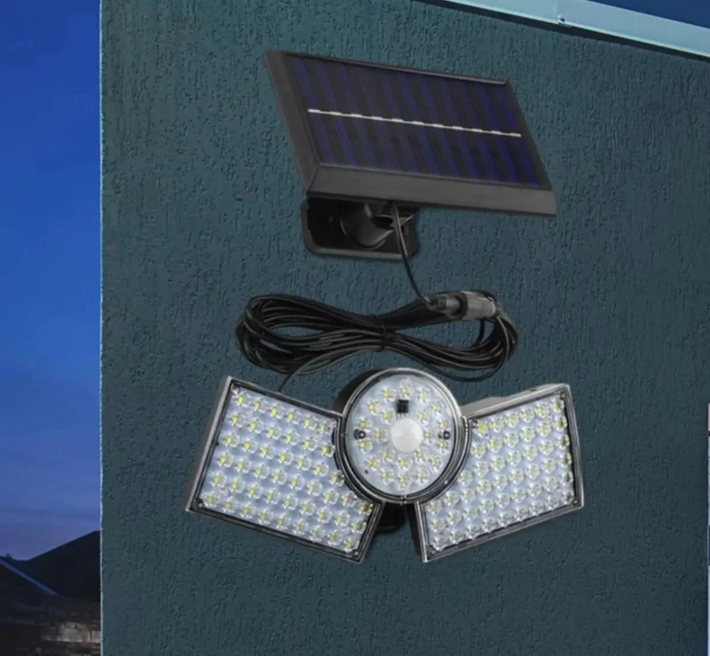 FOCO SOLAR LED PARA EXTERIOR CON SENSOR DE MOVIMIENTO - 3