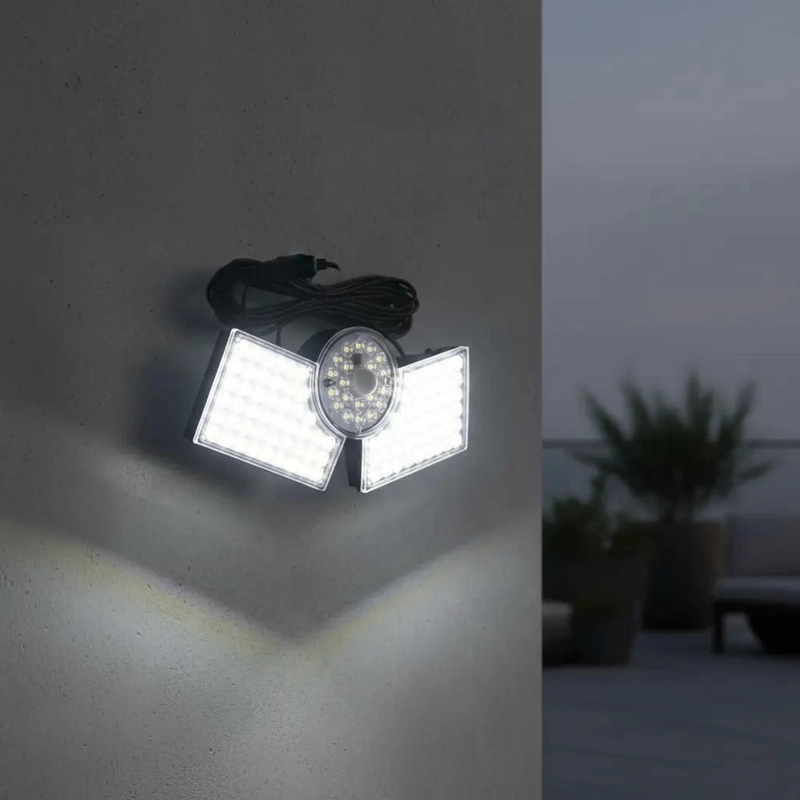 FOCO SOLAR LED PARA EXTERIOR CON SENSOR DE MOVIMIENTO - 5