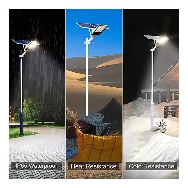 FOCO SOLAR LED EXTERIOR 800W CON LUPA Y SOPORTE - 2
