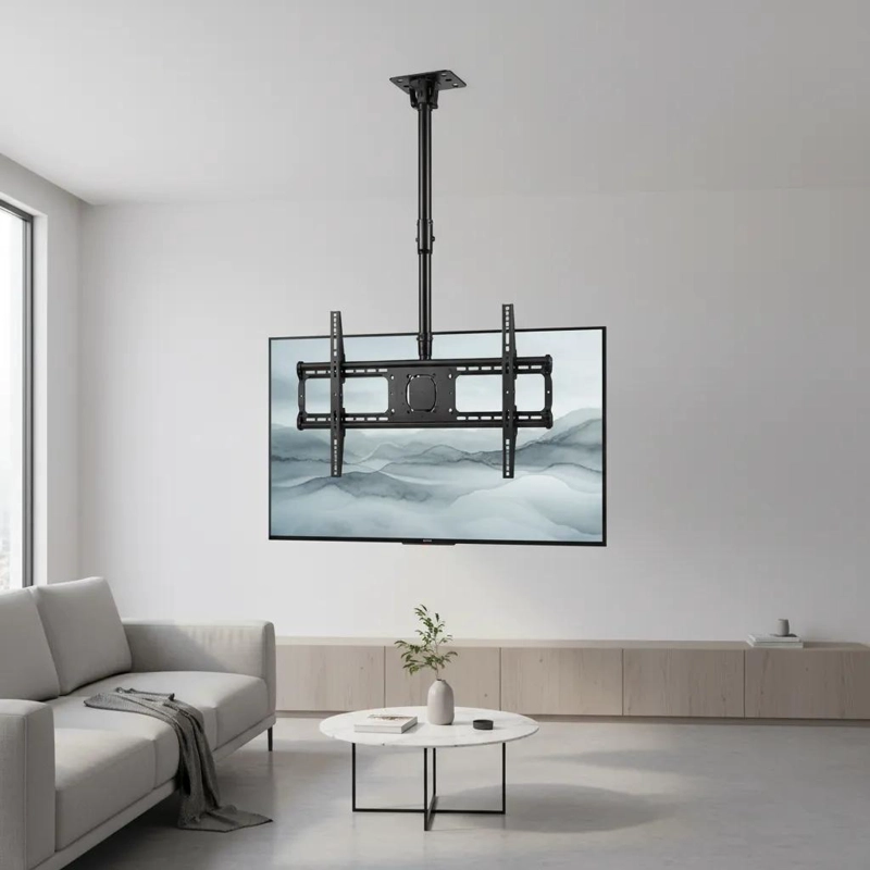 SOPORTE DE TECHO AJUSTABLE PARA TV Y MONITOR 32-75' - 1