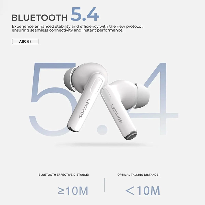 AUDIFONOS BLUETOOTH 5.4 INALAMBRICOS MODELO AIR 68 - 3
