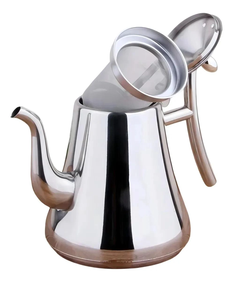 TETERA INFUSORA DE ACERO INOXIDABLE 2 LITROS - 1