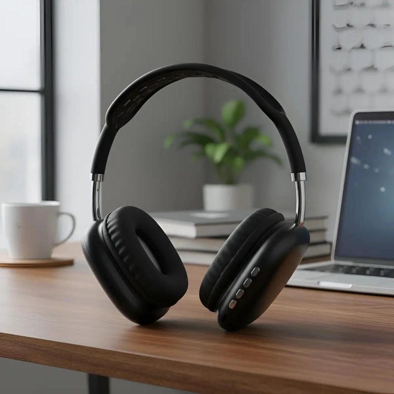 AUDIFONOS BLUETOOTH P9 CON CINTILLO Y RADIO FM - 3