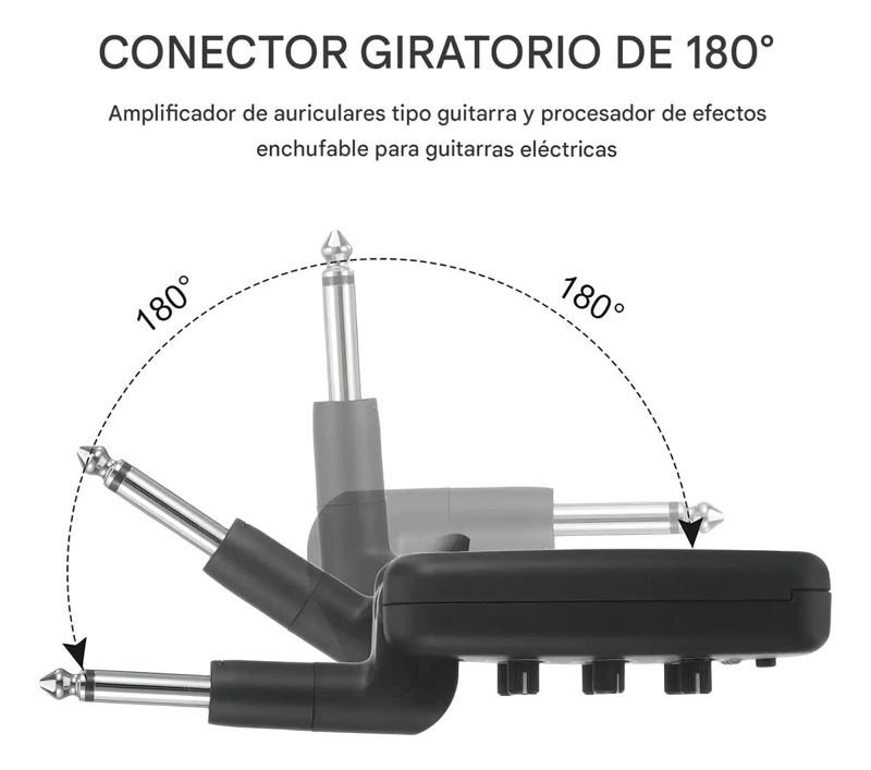 AMPLIFICADOR MINI PARA AURICULARES Y GUITARRA - 3