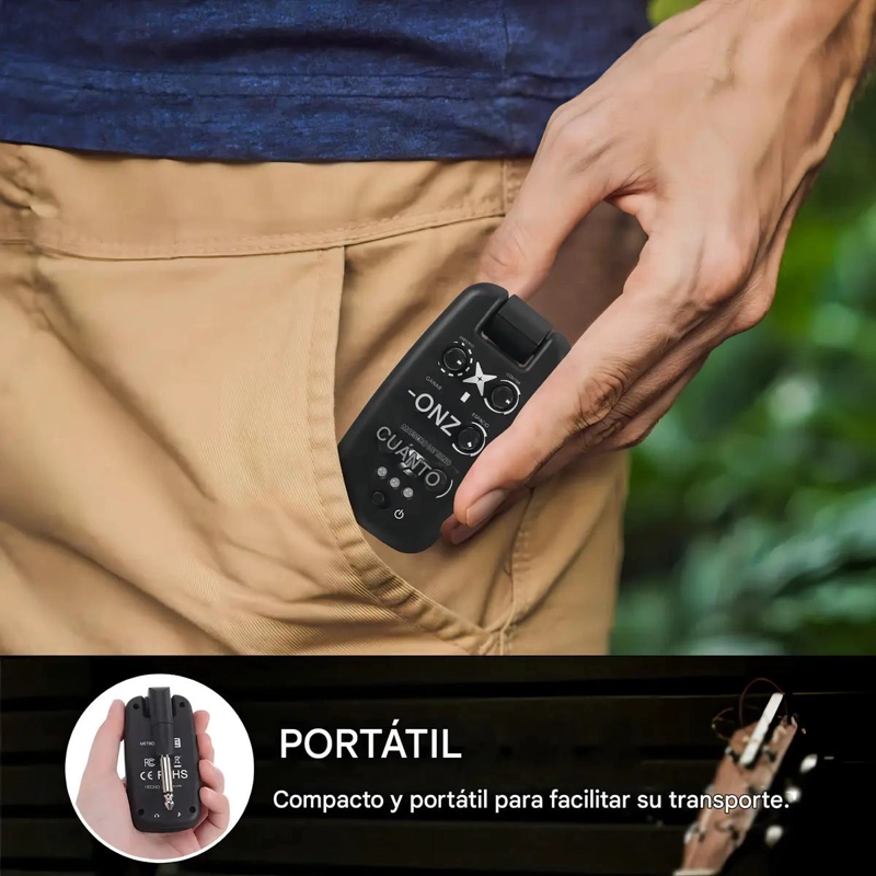 AMPLIFICADOR MINI PARA AURICULARES Y GUITARRA - 5