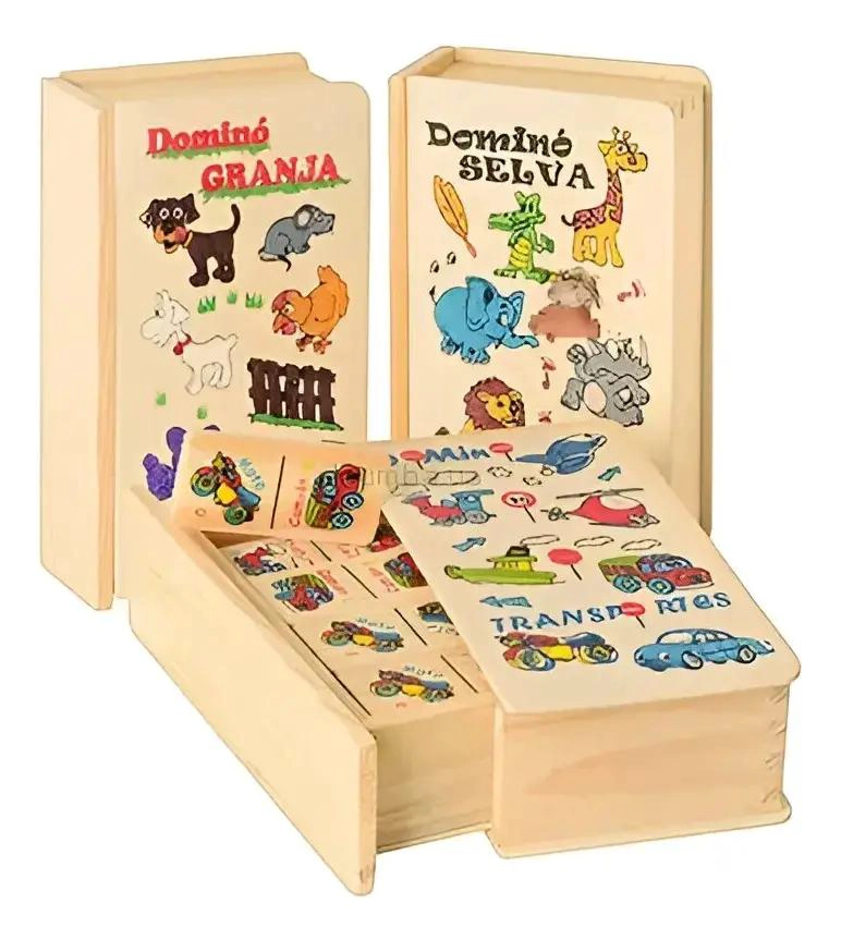 JUEGO DE DOMINO INFANTIL CON PIEZAS GRANDES DIDACTICO - 3