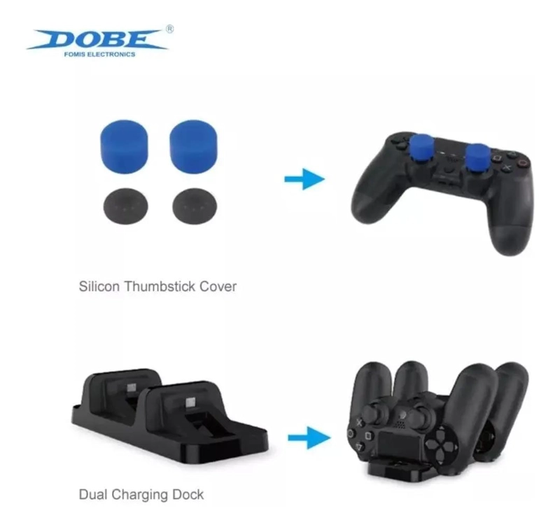 AUDIFONOS GAMER 5 EN 1 COMPATIBLES CON PS4 - 4
