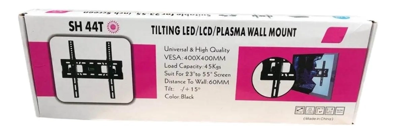 SOPORTE PARA TV DE 23 A 55 PULGADAS HASTA 75KG NEGRO - 2