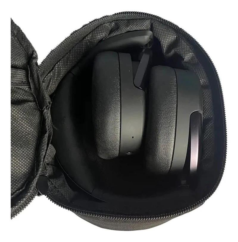 FUNDA PROTECTORA NEGRA PARA AUDIFONOS EDIFIER - 3