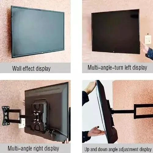 SOPORTE DE PARED PARA TV 14 A 55 PULGADAS CON BRAZO MOVIL - 4