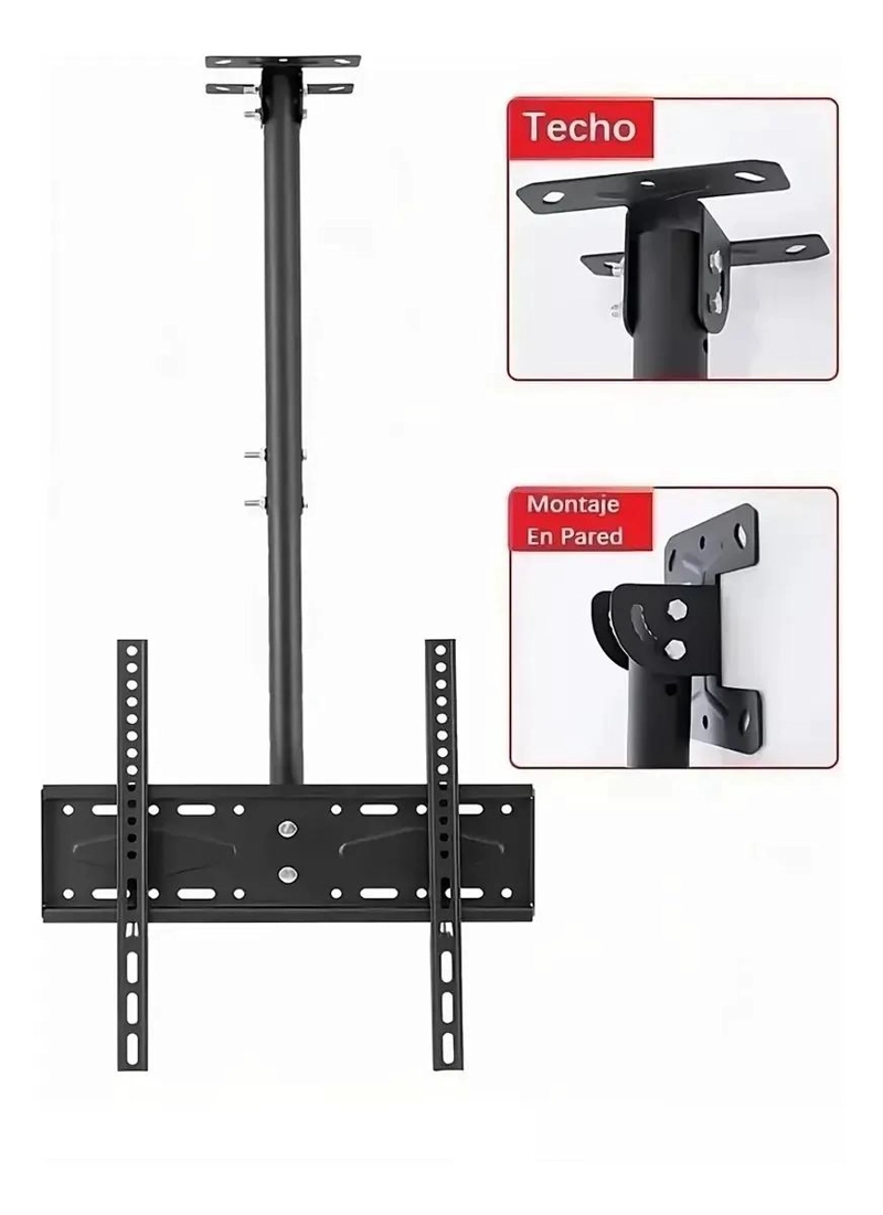 SOPORTE DE TECHO PARA TV DE 32 A 75 PULGADAS - 3