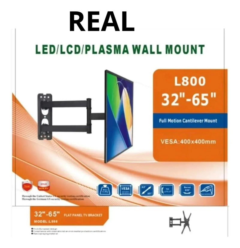 SOPORTE DE PARED ARTICULADO PARA TV 32 A 65 PULGADAS - 3