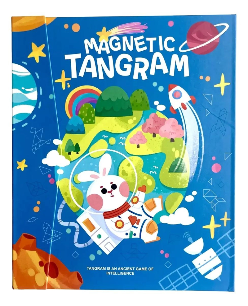 JUEGO DIDACTICO TANGRAM MAGNE TICO MONTESSORI - 1