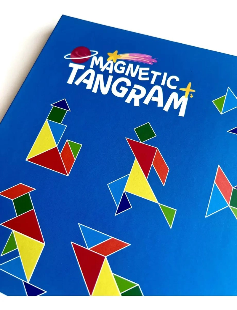 JUEGO DIDACTICO TANGRAM MAGNE TICO MONTESSORI - 4