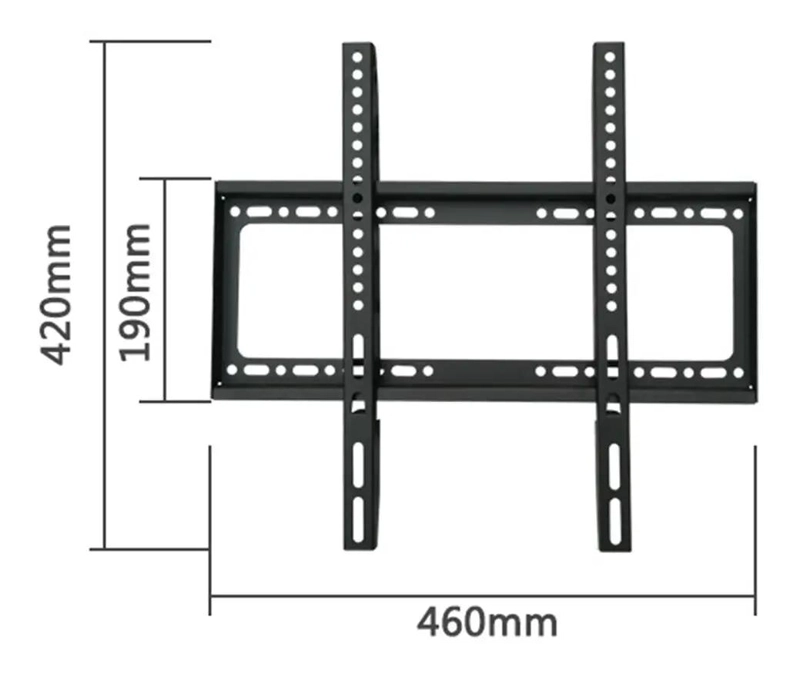 SOPORTE FIJO PARA TV DE 26 A 63 PULGADAS HASTA 50KG - 2
