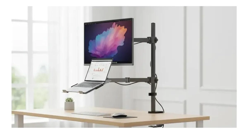 GENÉRICO SOPORTE BASE MULTI-FUNCION PARA MONITOR 15-33 PULGADAS