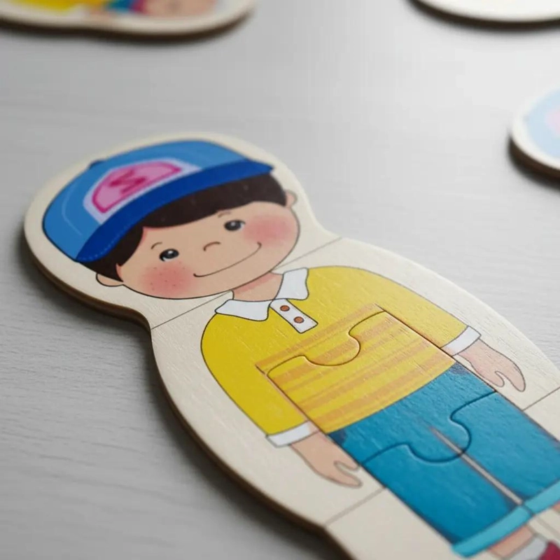 ROMPECABEZAS EDUCATIVO DEL CUERPO HUMANO PARA NIÑOS - 5